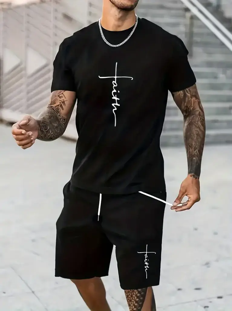 conjunto de dos piezas ideal para dormir ,vestir de manera deportiva o informal gracias a su diseño ancho para máximo confort sport 