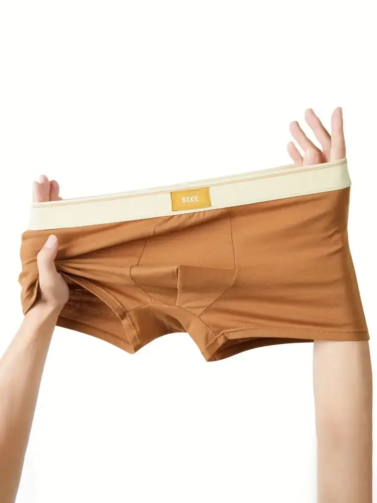4 calzones de hombres modelo SXKEcolores pasteles y oscuros estilo intimi 