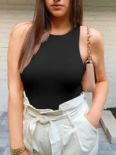 body moldeador ideal para mujeres slims con efecto de corrección de silueta como ropa interior y exterior  de estilo casual 