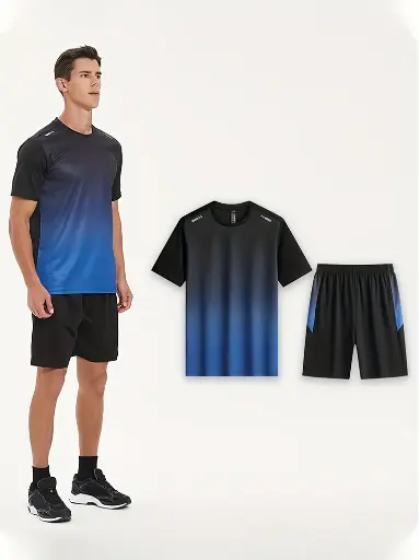 conjunto sport hombre para correr, baloncesto o ir al gym 