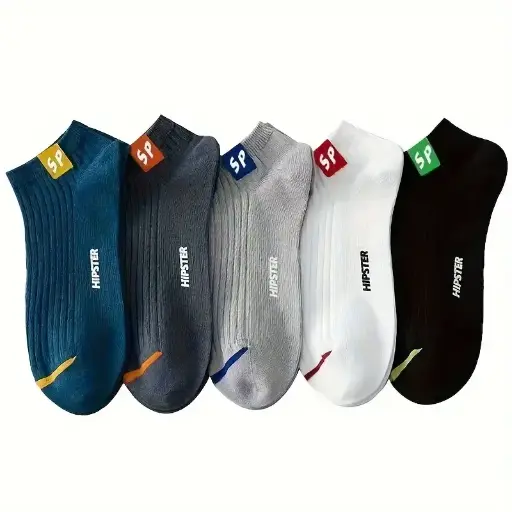 5 pares de calcetines unisex para entretiempo modelos SP color hípster 