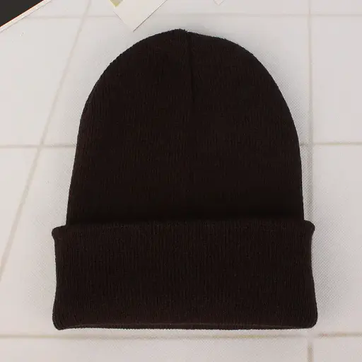 gorro unisex color azul  marino para el invierno